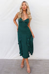 Yolanda Midi Dress - Emerald