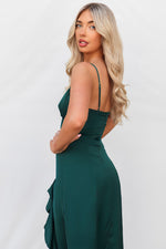 Yolanda Midi Dress - Emerald