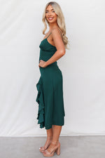 Yolanda Midi Dress - Emerald