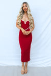 Yuri Maxi Dress - Wine