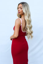 Yuri Maxi Dress - Wine
