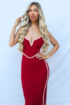 Yuri Maxi Dress - Wine