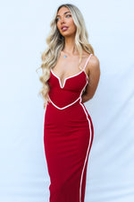 Yuri Maxi Dress - Wine