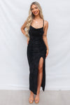 Ziggy Maxi Dress - Black