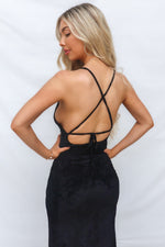 Ziggy Maxi Dress - Black