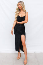 Ziggy Maxi Dress - Black