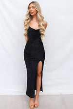 Ziggy Maxi Dress - Black
