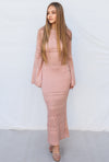 Zila Maxi Dress - Blush