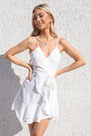 Alyssa Dress - White Lace