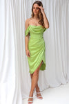 Anastasia Midi Dress - Green