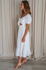 Andrina Midi Dress - White