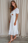 Andrina Midi Dress - White