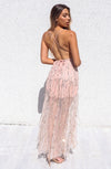 Belladonna Sequin Gown - Nude Pink