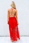 Belladonna Sequin Gown - Red