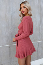 Brea Mini Dress - Rose Pink