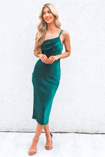 Chantelle Satin Midi - Green