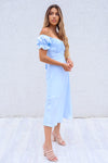 Claudia Midi Dress - Baby Blue