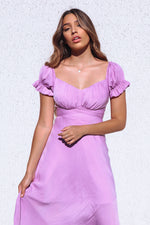 Claudia Midi Dress - Lilac