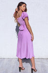 Claudia Midi Dress - Lilac