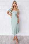 Claudia Midi Dress - Sage