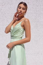 Cloud Nine Dress - Pistachio Sage