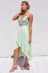 Cloud Nine Dress - Pistachio Sage