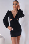 Coco Mini Dress - Black