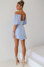 Cyrus Mini Dress - Blue