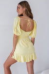 Cyrus Mini Dress - Yellow