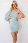 Delta Mini Dress - Sage