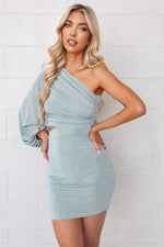 Delta Mini Dress - Sage