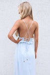 Elara Maxi Dress - Baby Blue