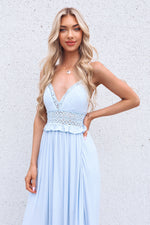 Elara Maxi Dress - Baby Blue