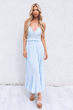 Elara Maxi Dress - Baby Blue