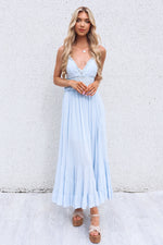 Elara Maxi Dress - Baby Blue