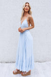 Elara Maxi Dress - Baby Blue