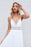 Elara Maxi Dress - White