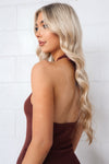 Fifi Mini Dress - Chocolate