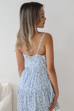 Flynn Mini Dress - Baby Blue