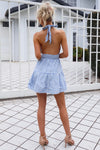 Frankie Mini Dress - Baby Blue Gingham