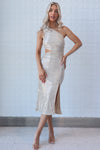 Grande Sequin Dress - Champagne