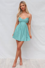 Grayson Mini Dress - Sage