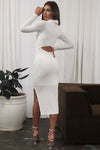 Hera Midi Dress - White