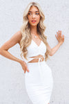 Jaide Cutout Dress - White