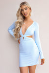 Joslyn Dress - Baby Blue