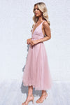 Juliette Tulle Midi - Blush Pink