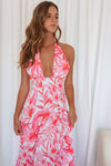 Kailani Maxi Dress - Pink Floral