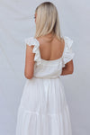 Kenzie Midi Dress - White