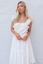 Kenzie Midi Dress - White