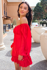 La Lune Dress - Red